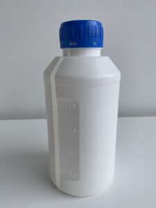 Butelis apvalus baltas 0,5L (SW)