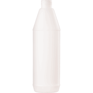 Butelis apvalus baltas 0,5L